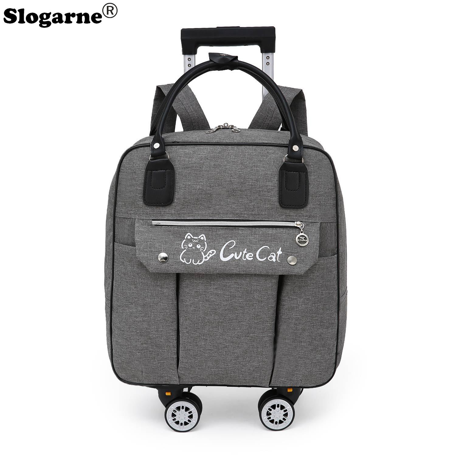 Trolley Large Capacity Travel  - Foldable Rolling Luggage Bag review and price