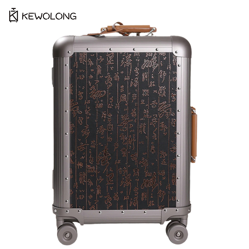 Full Aluminum Magnesium Alloy  - Spinner Wheel Rolling Suitcase 20 Inch review and price