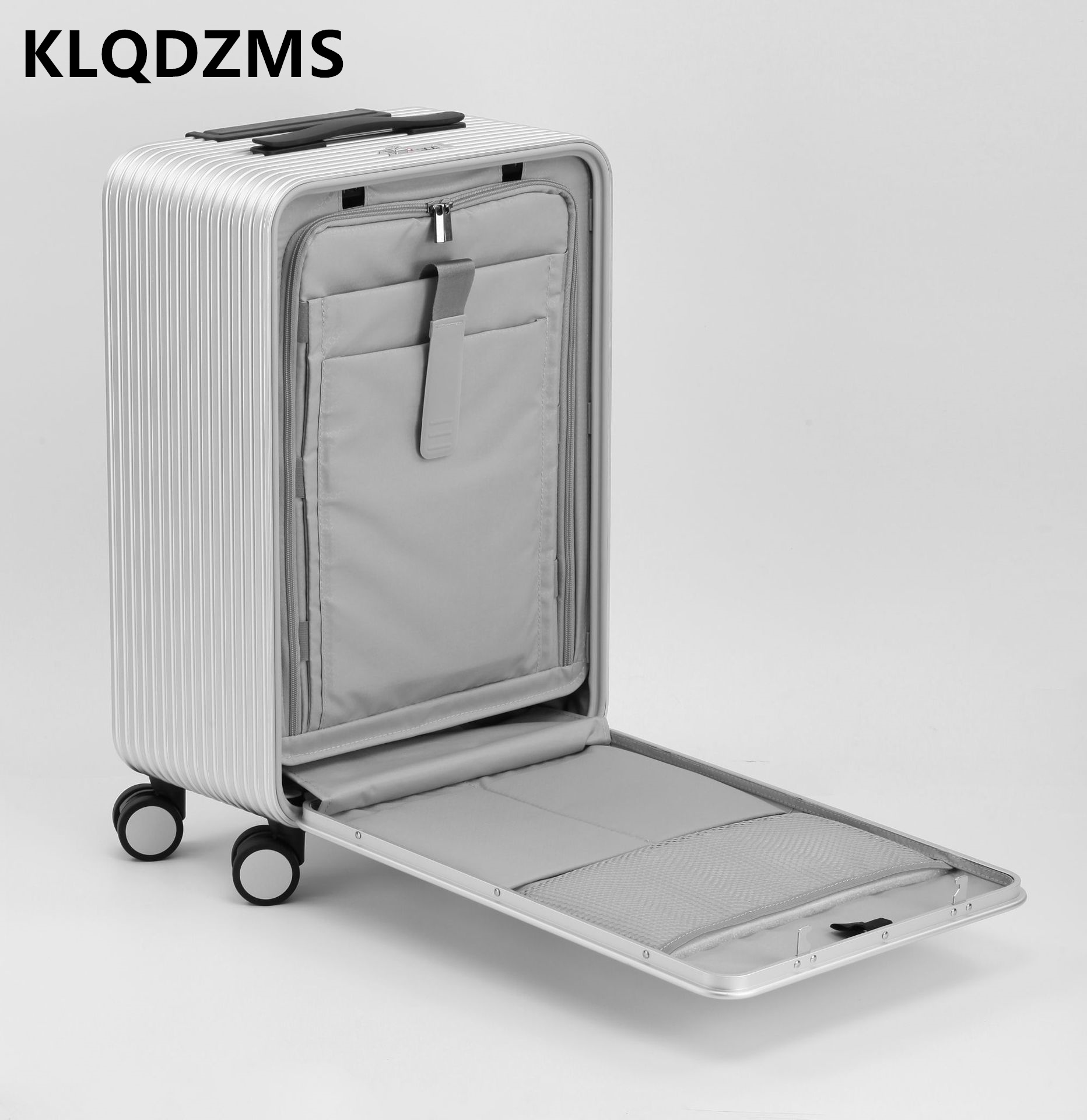 KLQDZMS Luggage All Aluminum M - Front Opening Laptop Luggage 24 Inch review and price