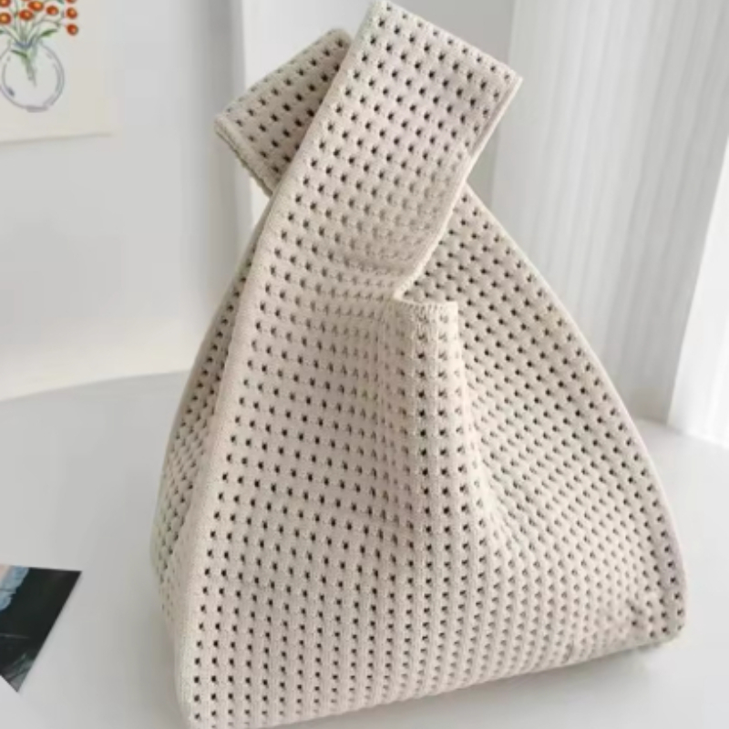 Women Beach Bag Hollow Knit Kn - Cosmetic Bags review and price