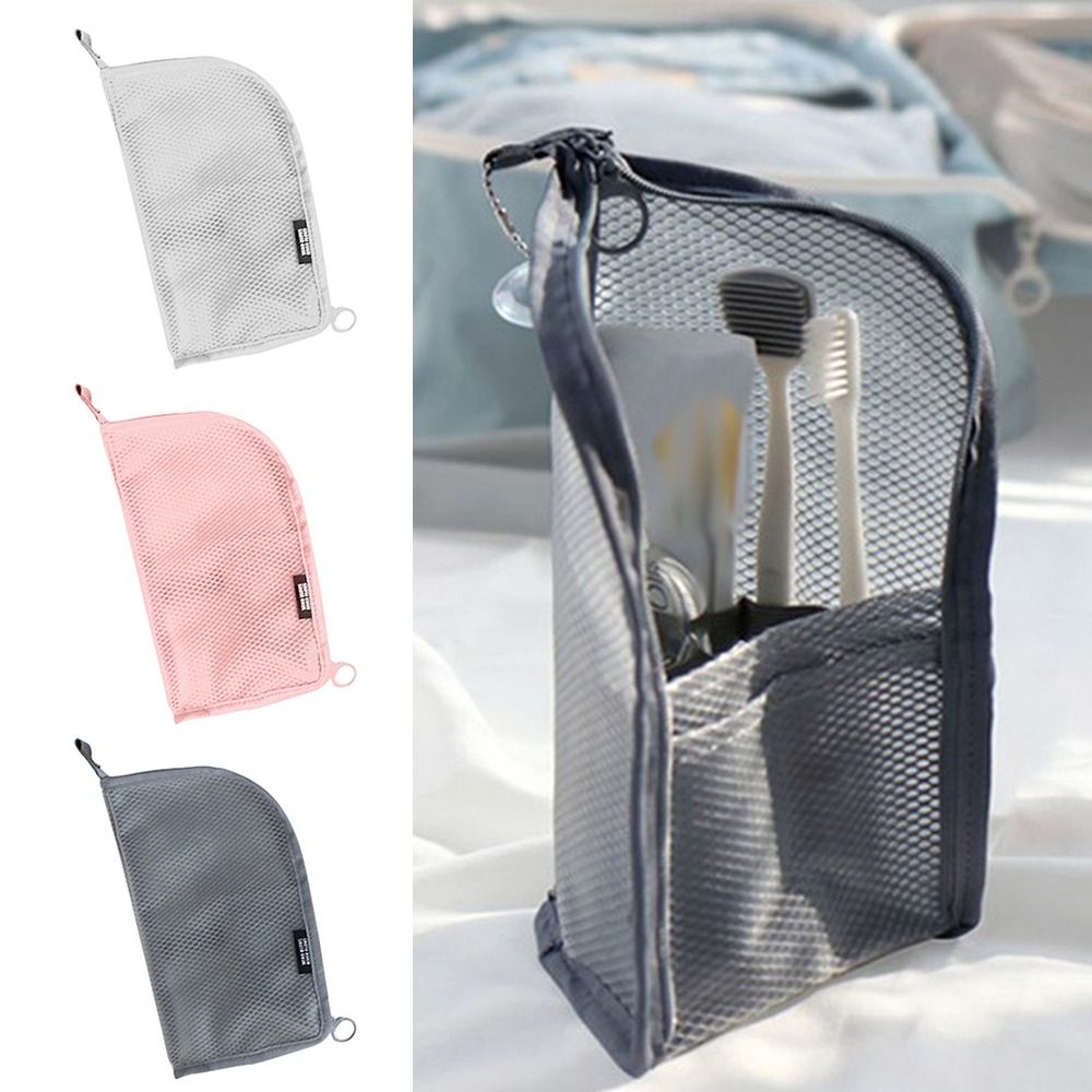 Portable Stand Makeup Brush Ba - Cosmetic Bags review and price