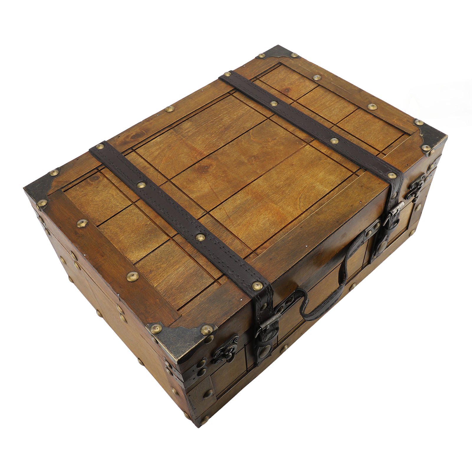 Retro Suitcase Synthetic Wood  - Retro Vintage Trunk Suitcase review and price