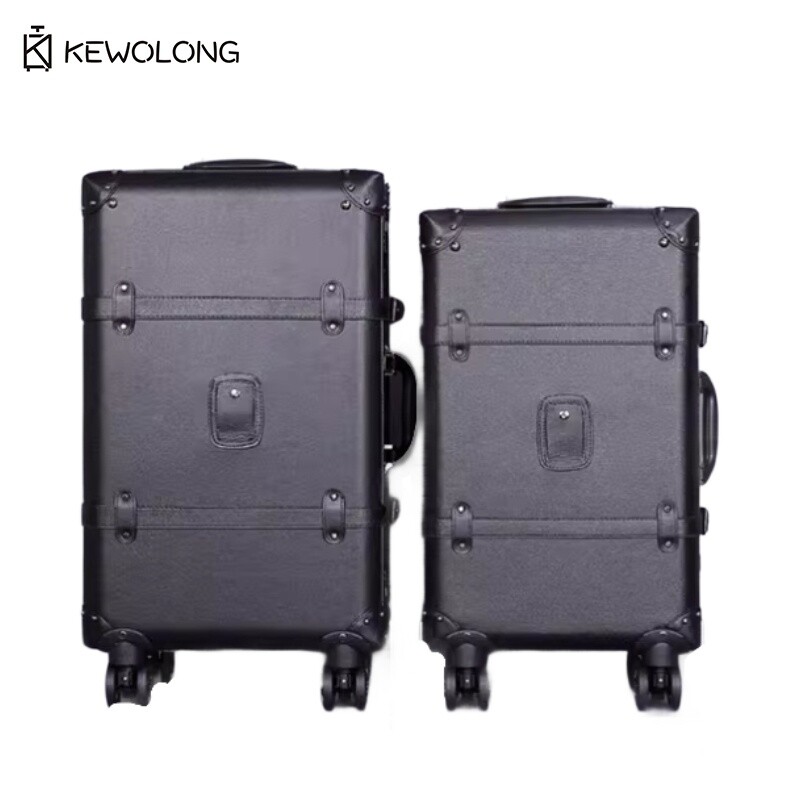 Vintage 20 24 Suitcase Set - R - Retro Vintage Trunk Suitcase review and price