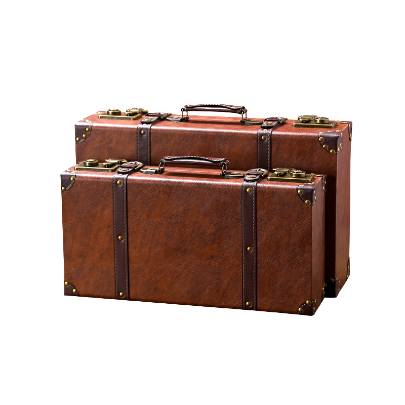 Vintage Wooden Suitcase Multi- - Retro Vintage Trunk Suitcase review and price