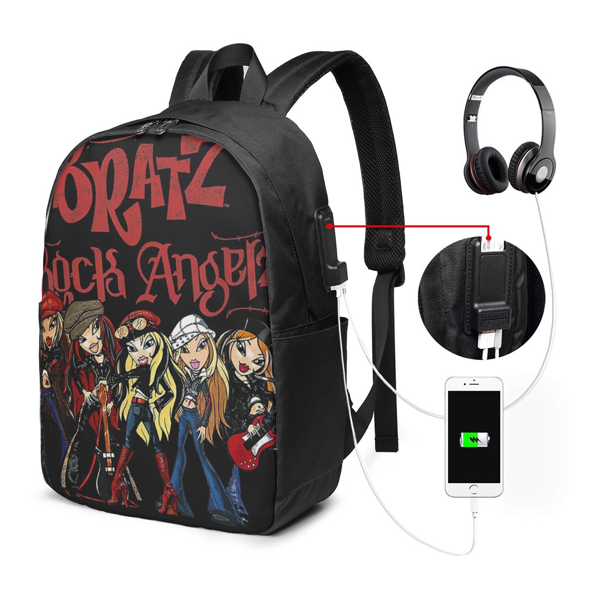 Bratz Rock Angelz Group Shot B - Backpacks review and price