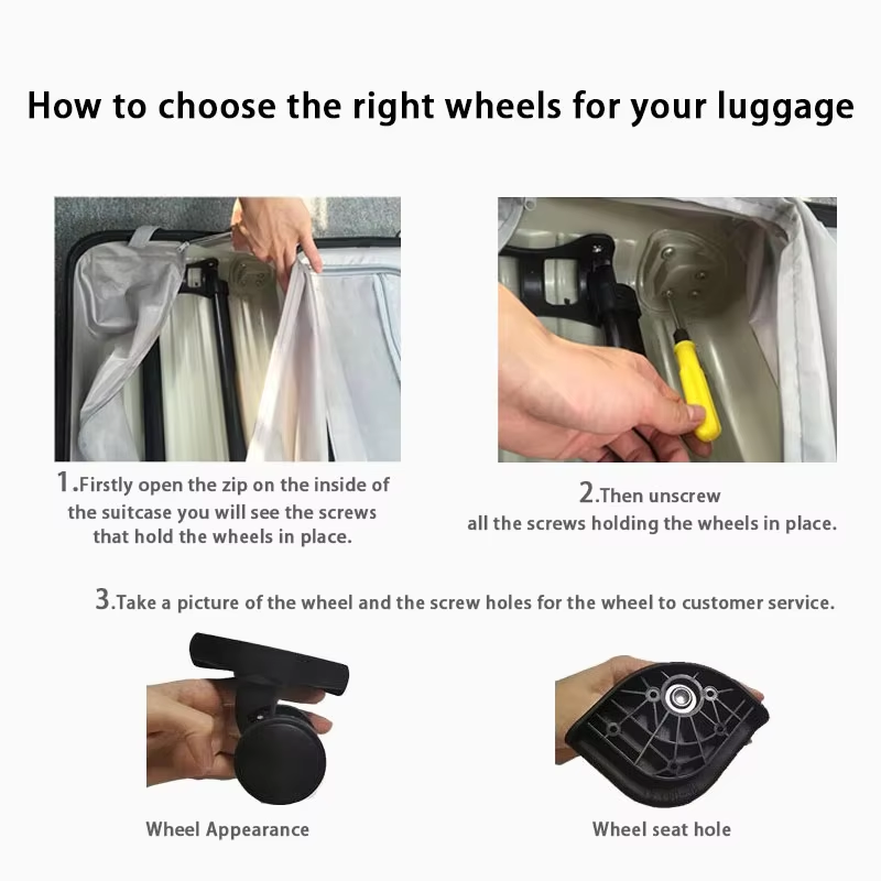 For 41Z# Luggage Spinner Wheel - Silent Replacement Luggage Wheels review and price