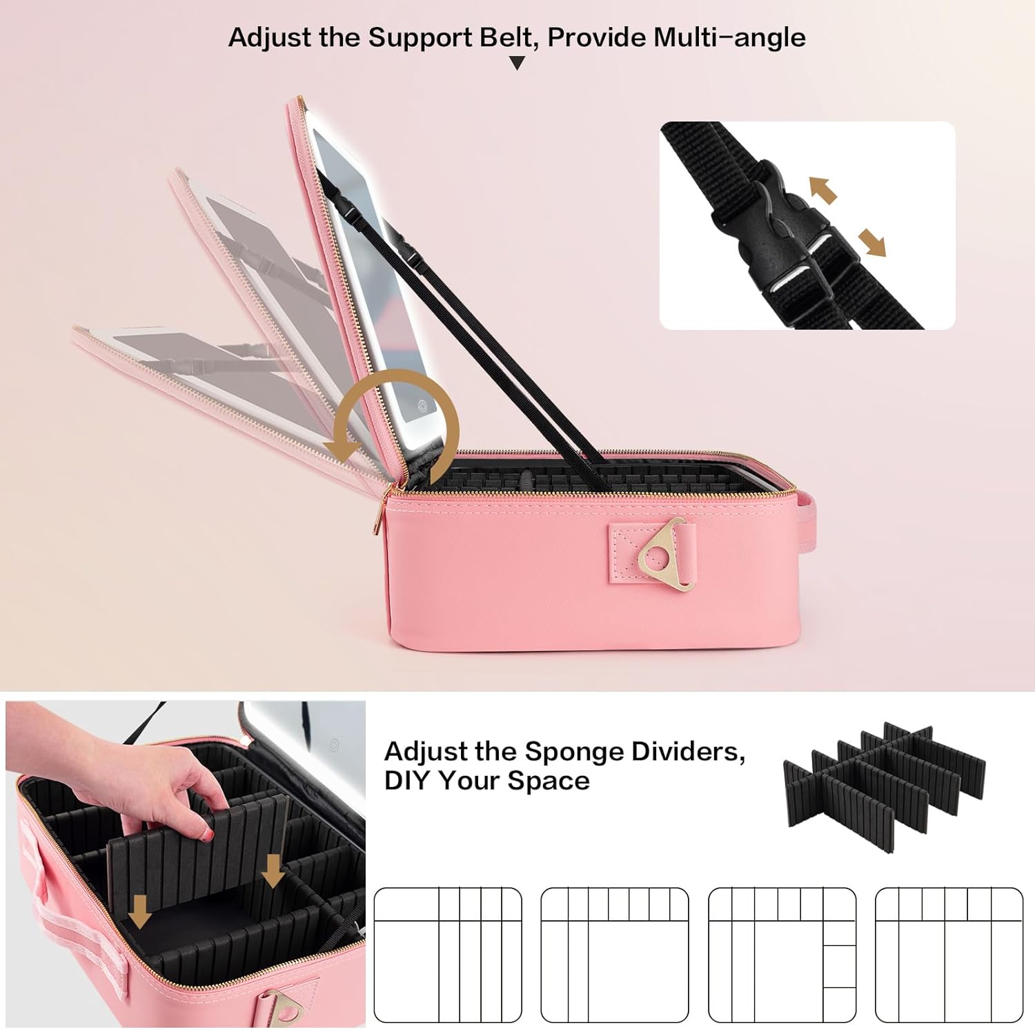 Large Capacity Makeup Bag 15'' - Cosmetic Bags review and price