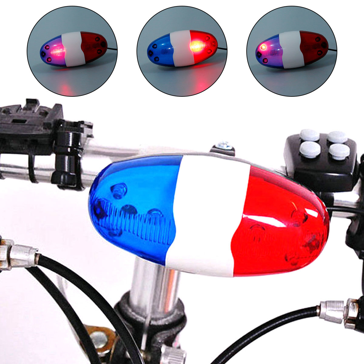 Bicycles Bell Police Car Light - Kids Ride On Suitcase Scooter review and price