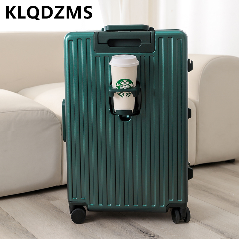 KLQDZMS Handheld Travel Suitca - Front Opening Laptop Luggage 24 Inch review and price